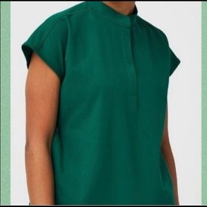 Figs scrub top Rafaela hunter green XL